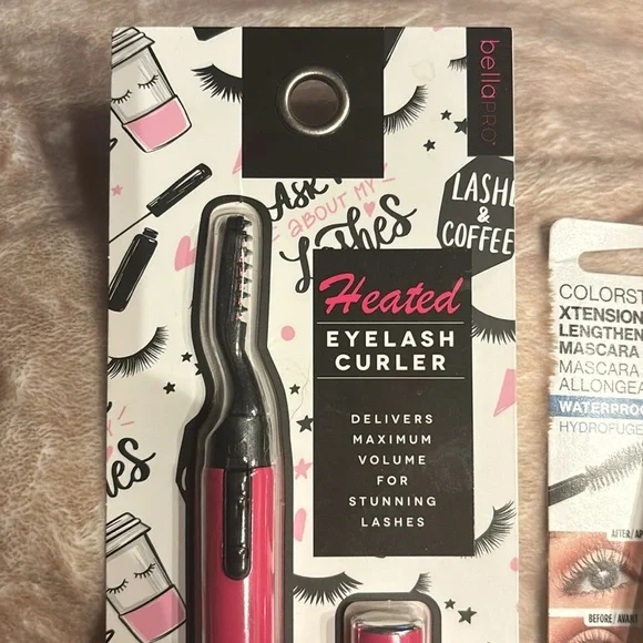 Eyelash Duo - Heated Eyelash Curler with Revlon Waterproof Mascara - Picture 2 of 10